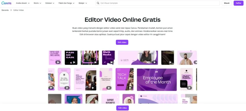5+ Contoh PPC Landing Page yang Menarik dan Berhasil 24 Canva PPC Landing Page