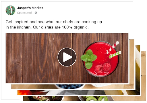 Panduan Lengkap! Ukuran Facebook Ads Berbagai Format Iklan 20 Iklan Slideshow Slideshow Ads