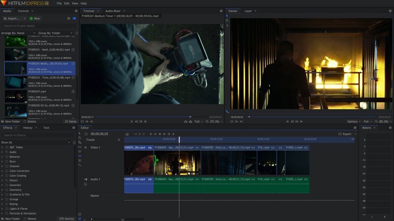 10 Software Edit Video Terbaik untuk Pemula (Gratis & Berbayar) 17 Software Edit Video HitFilm