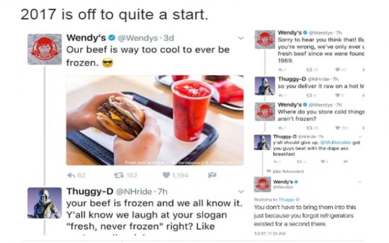 5 Contoh Viral Marketing yang Berhasil Mengguncang Pasar 16 Wendys Twitter Roasts