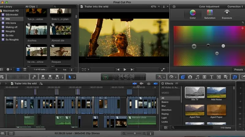10 Software Edit Video Terbaik untuk Pemula (Gratis & Berbayar) 22 software edit video Final Cut Pro