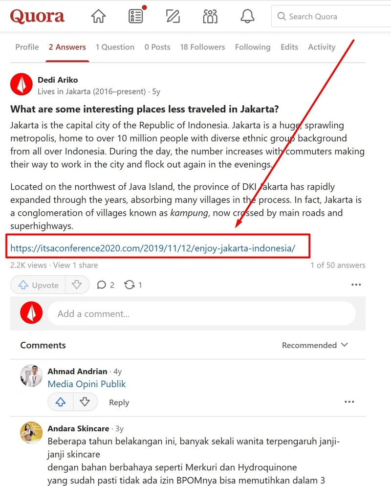 Apa itu Backlink: Panduan Komprehensif Untuk SEO Terbaru 25 Backlink Quora