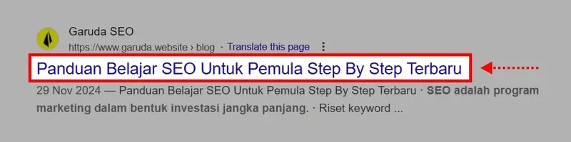Title Tag Website: Definisi & Cara SUKSES Menulisnya 17 Title Tag pada SERP
