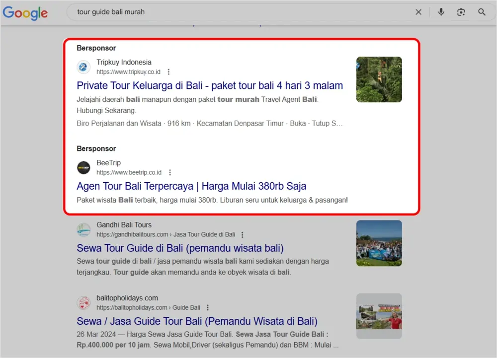CPC (Cost Per Click): Definisi + Panduan Lengkapnya! 17 Iklan Pencarian