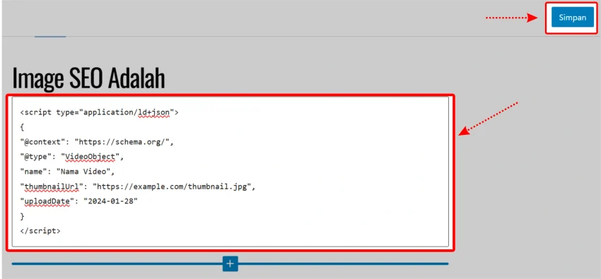 Apa Itu Video Schema: Mengapa Penting untuk SEO? 24 Custom HTML
