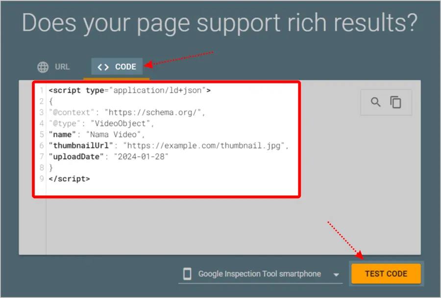 Apa Itu Video Schema: Mengapa Penting untuk SEO? 20 Googles Rich Results test 1