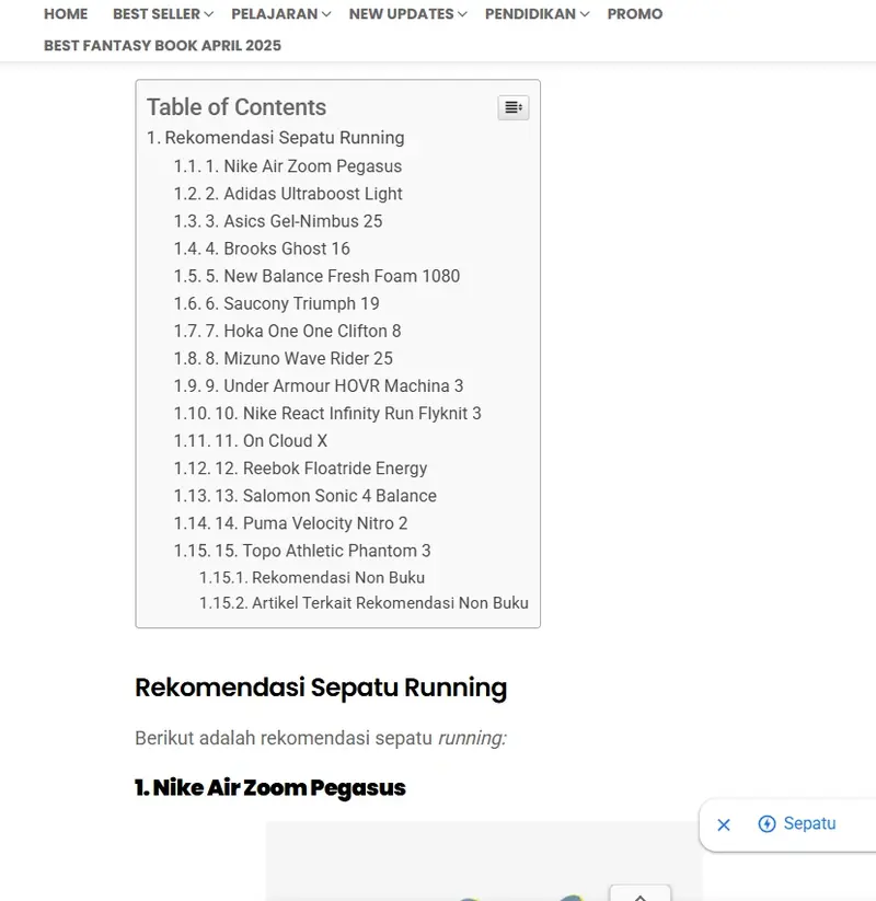 Apa Itu Relevansi Keyword? Panduan Lengkap Untuk Pemula 19 struktur artikel